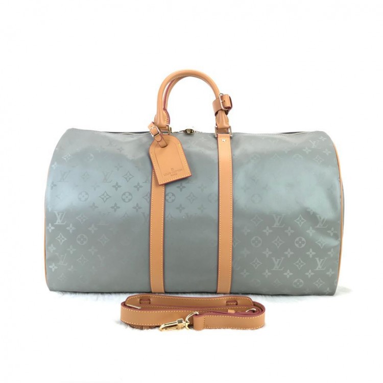 LOUİS VUİTTON TİTANİUM KEEPALL CLASSİC